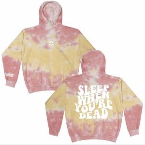 Sleep When You’re Dead Tie-Dye Hoodie